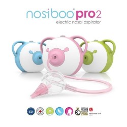 Mouche-bébé électrique NOSIBOO PRO 2 - Aspiration contrôlée - Des la naissance - Rose