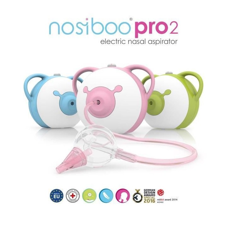 Mouche-bébé électrique NOSIBOO PRO 2 - Aspiration contrôlée - Des