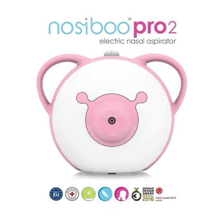 Mouche-bébé électrique NOSIBOO PRO 2 - Aspiration contrôlée - Des