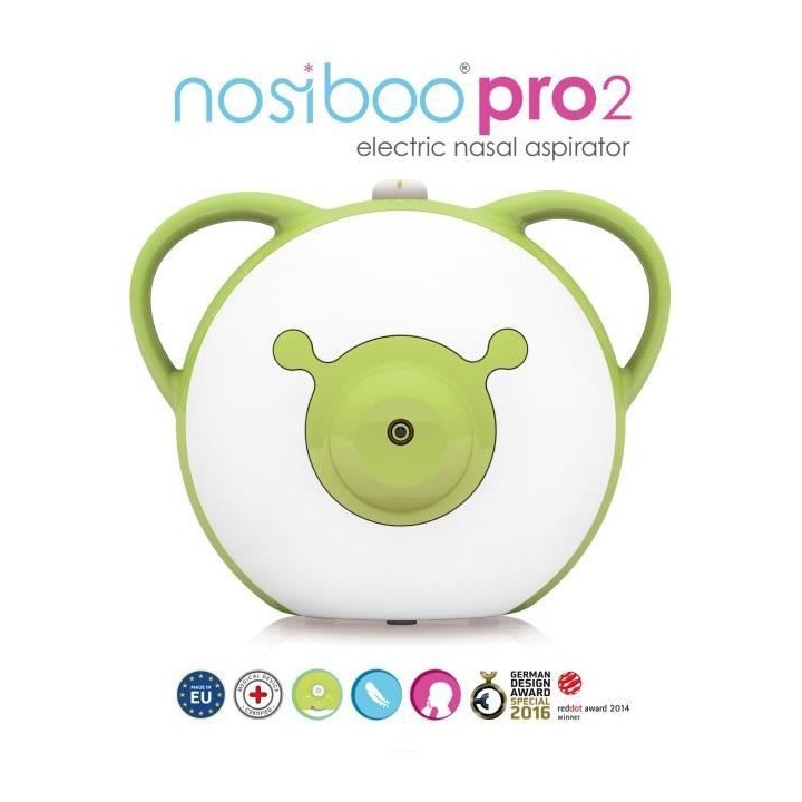 Mouche-bébé électrique NOSIBOO PRO 2 - Aspiration contrôlée - Des