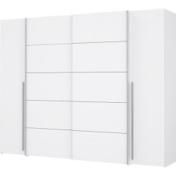 Armoire - Blanc mat - 2...