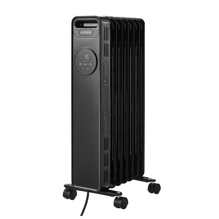 Radiateur électrique bain d'huile 1500W OCEANIC - 3 puissances - Ther