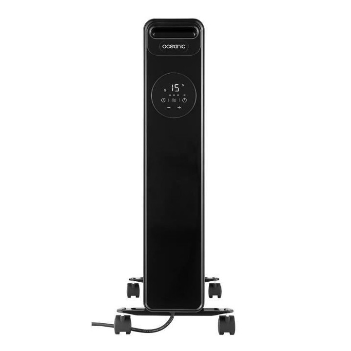 Radiateur électrique bain d'huile 2500W OCEANIC - 3 puissances - Ther