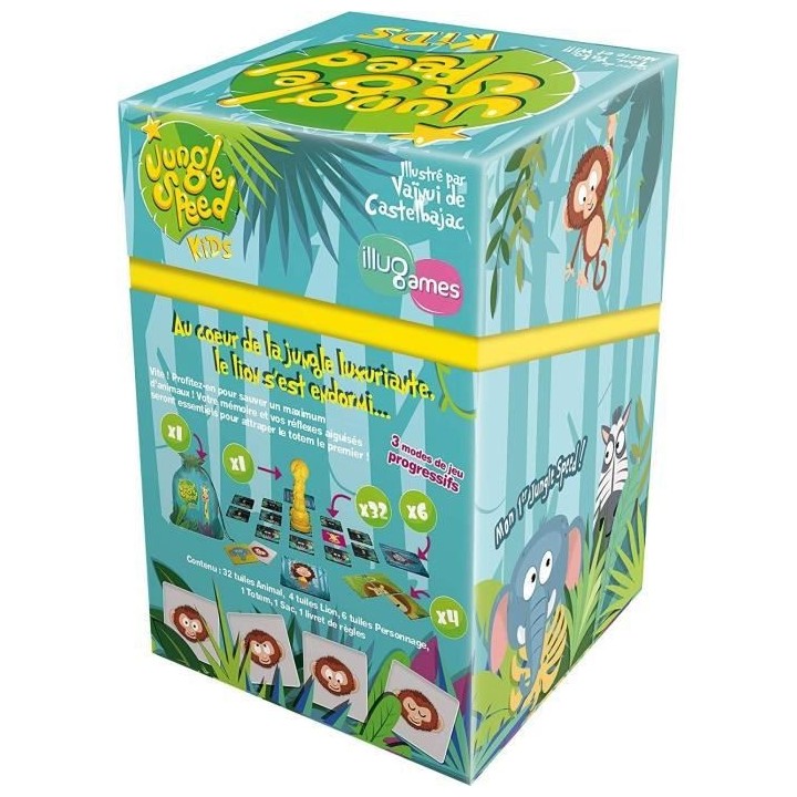 Zygomatic | Jungle Speed : Kids | Jeu de société | a partir de 4 ans