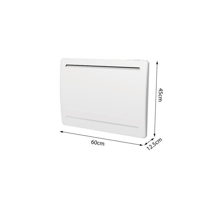 Radiateur électrique fixe a inertie seche céramique 1000W OCEANIC Ru