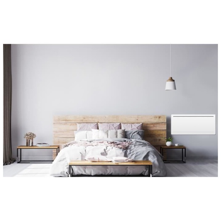 Radiateur électrique fixe a inertie seche céramique 2000W OCEANIC Ru