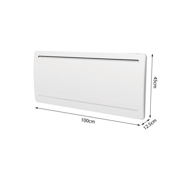 Radiateur électrique fixe a inertie seche céramique 2000W OCEANIC Ru