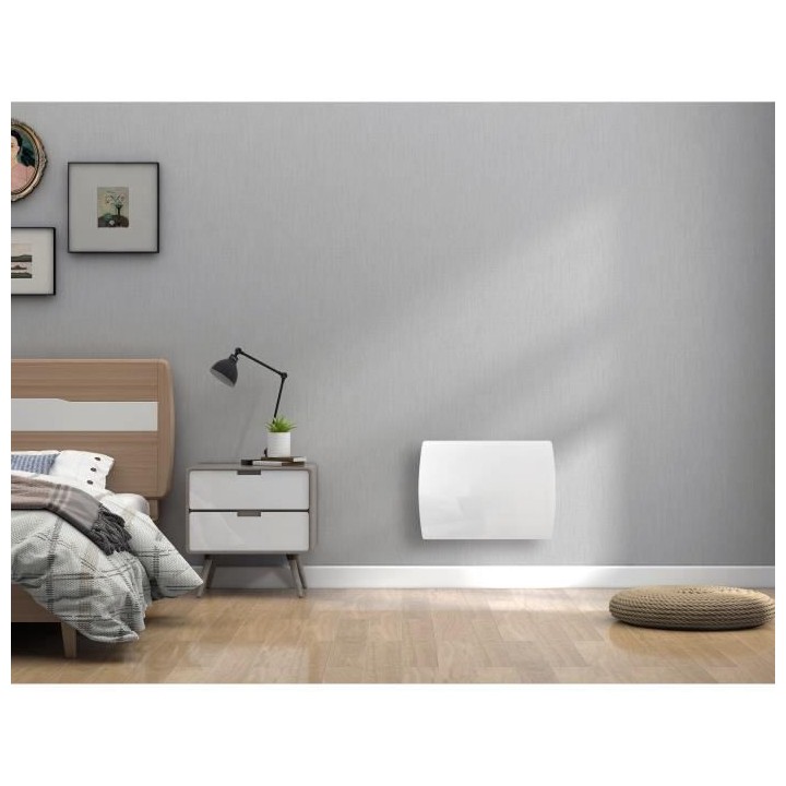 Radiateur électrique fixe a inertie seche céramique 1000W OCEANIC Ru