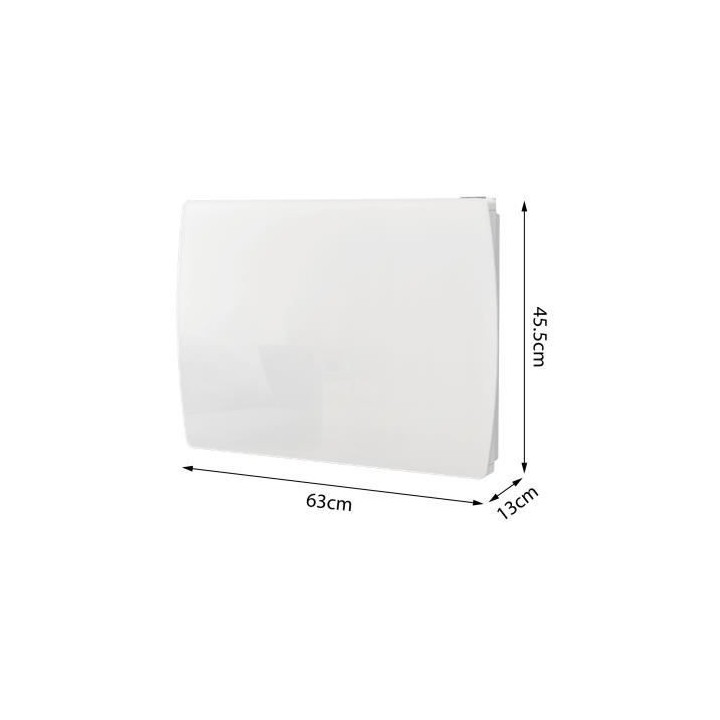 Radiateur électrique fixe a inertie seche céramique 1000W OCEANIC Ru