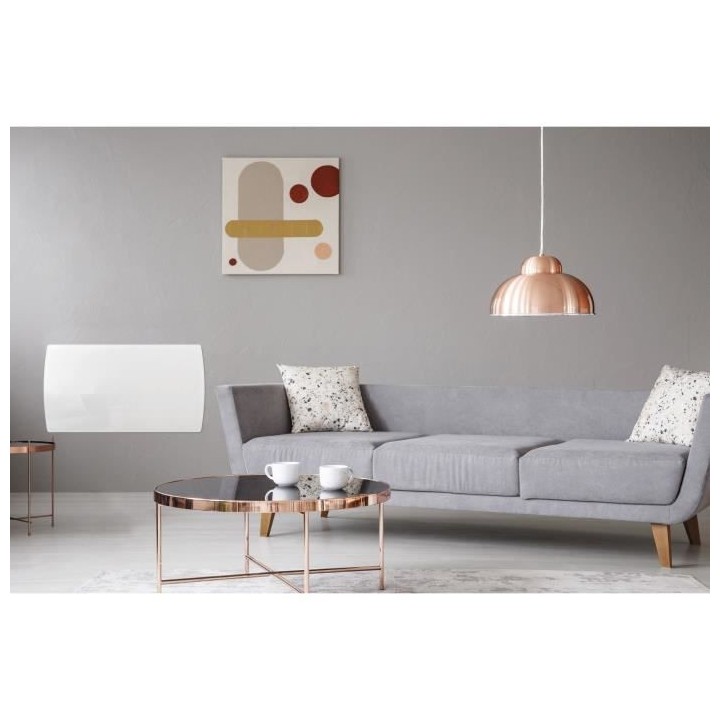 Radiateur électrique fixe a inertie seche céramique 1500W OCEANIC Ru