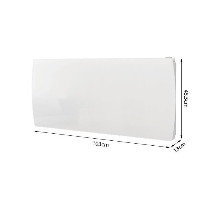 Radiateur électrique fixe a inertie seche céramique 2000W OCEANIC Ru