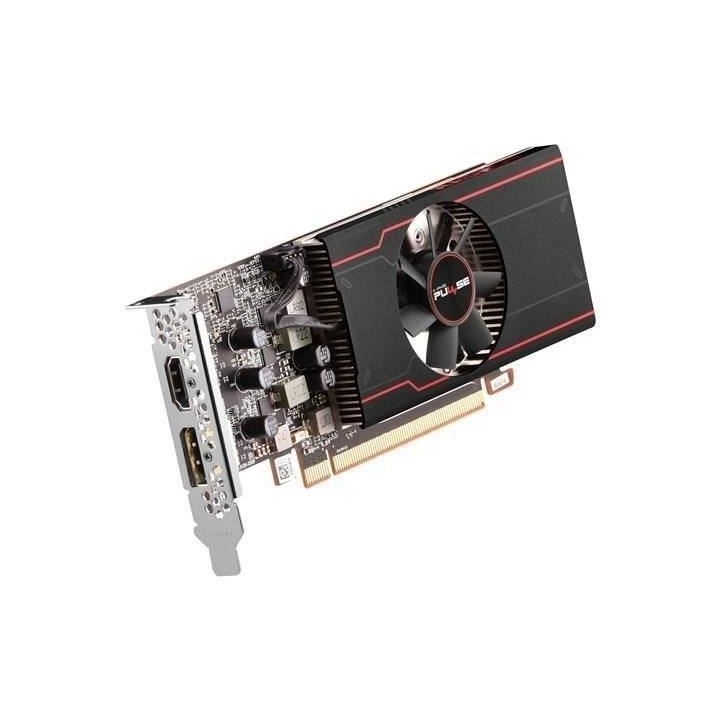 Carte Graphique - SAPPHIRE - Radeon RX 6400 PULSE GAMING - 4 Go - GDDR
