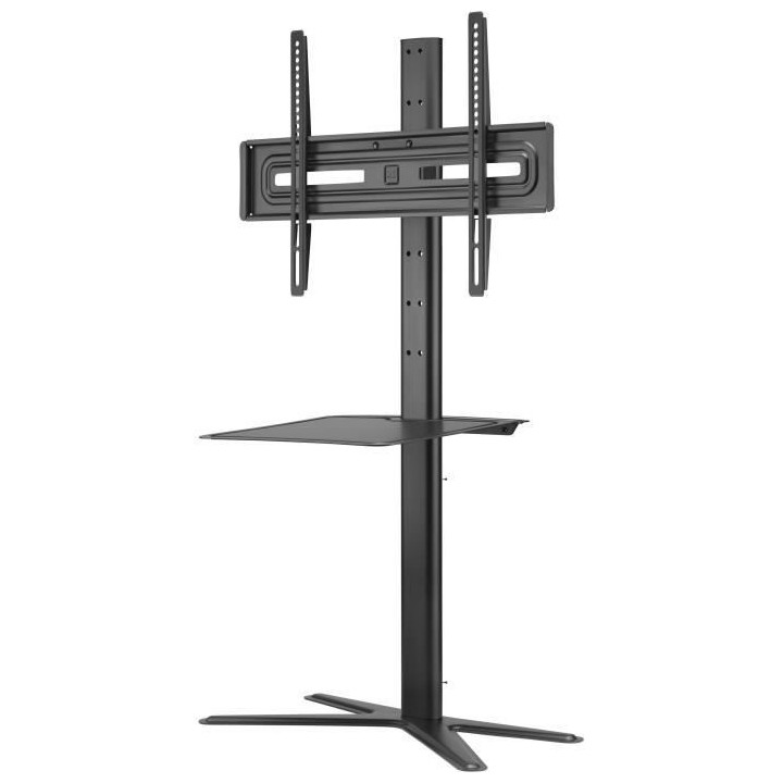 ONE FOR ALL - Pied TV 32-70 avec étagere Gamme Solid - Inclinable 15