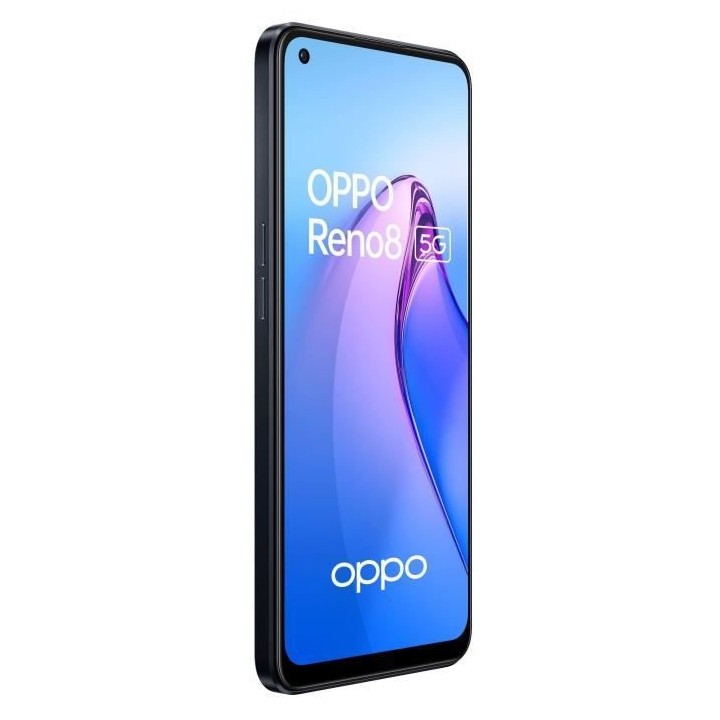 OPPO Reno8 256Go 5G Noir Chatoyant