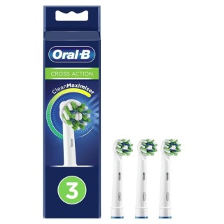 Oral-B Brossette CrossAction avec Technologie CleanMaximiser 3 unités