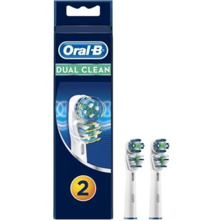 Oral-B Dual Clean - Brossettes EB417 x2