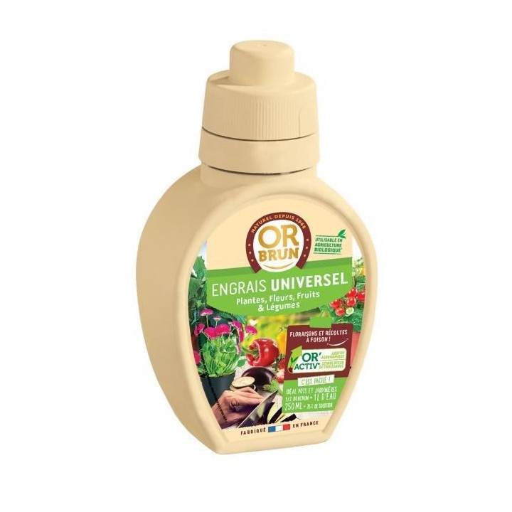 OR BRUN Engrais liquide universel 250 ml