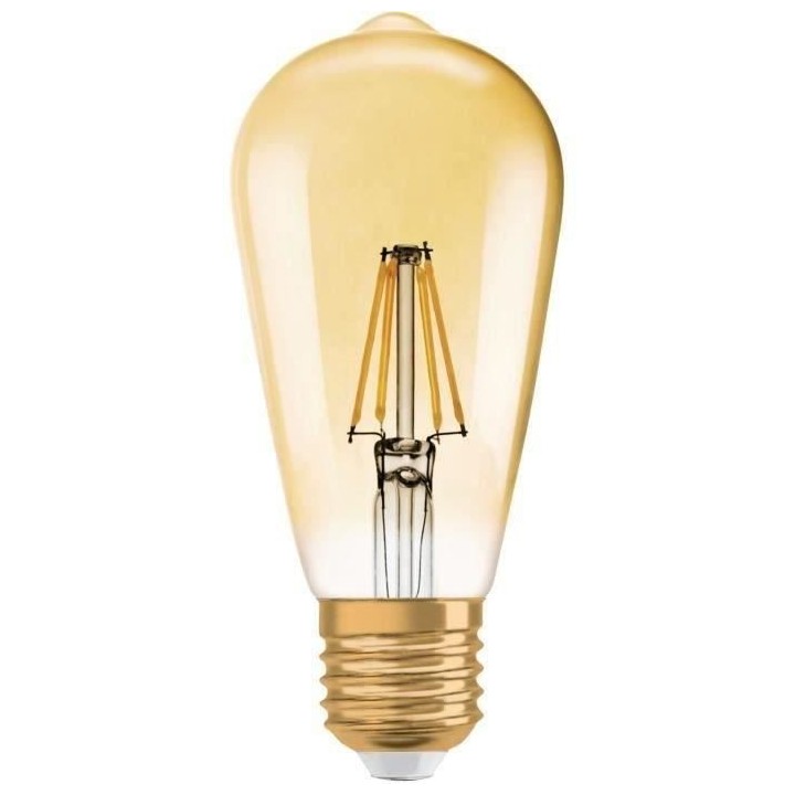 Ampoule LED OSRAM Edison clair filament var OR - Edition 1906 - E27 -