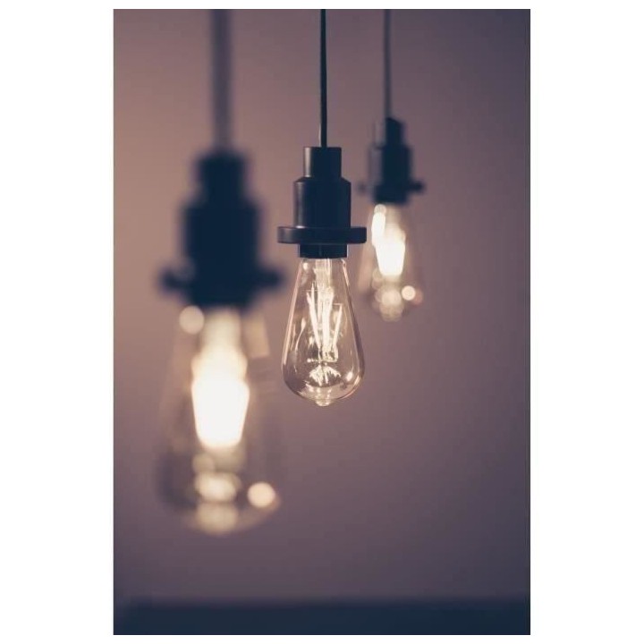 Ampoule LED OSRAM Edison clair filament var OR - Edition 1906 - E27 -