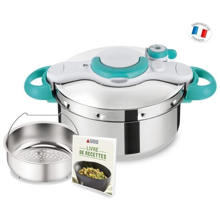 SEB P4620616 Autocuiseur Cocotte-minute CLIPSO MINUT' EASY - 4,5 L - T