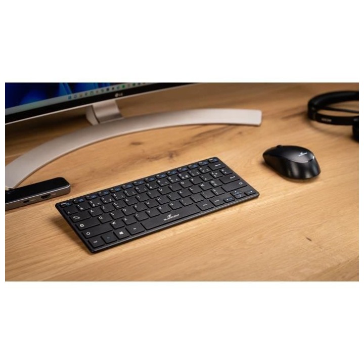 Pack Clavier et souris sans fil - BLUESTORK - PACK-MINI/FR - Ultra com