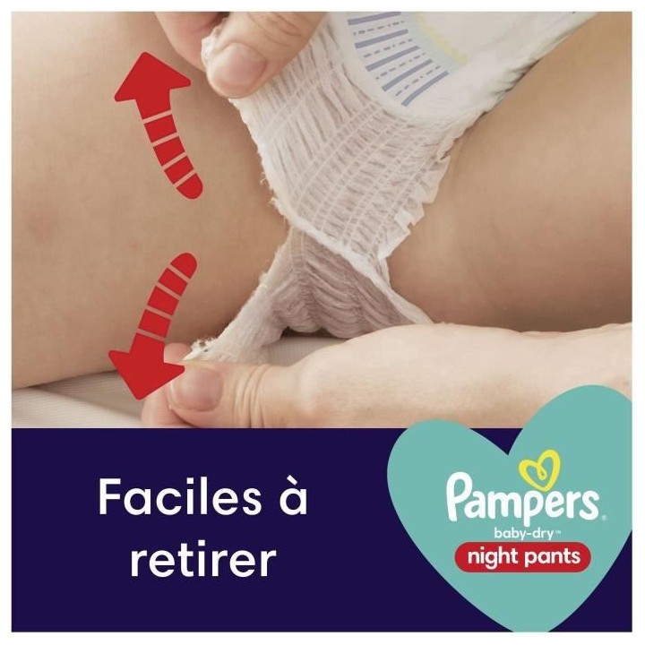 PAMPERS Baby-Dry Night Pants pour la nuit Taille 6 - 32 Couches-culott