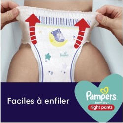 PAMPERS Baby-Dry Night Pants pour la nuit Taille 6 - 32 Couches-culottes