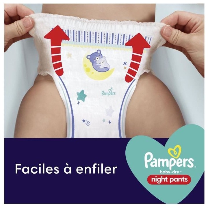 PAMPERS Baby-Dry Night Pants pour la nuit Taille 6 - 32 Couches-culott