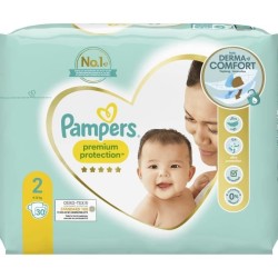 PAMPERS Premium Protection Taille 2 - 30 Couches