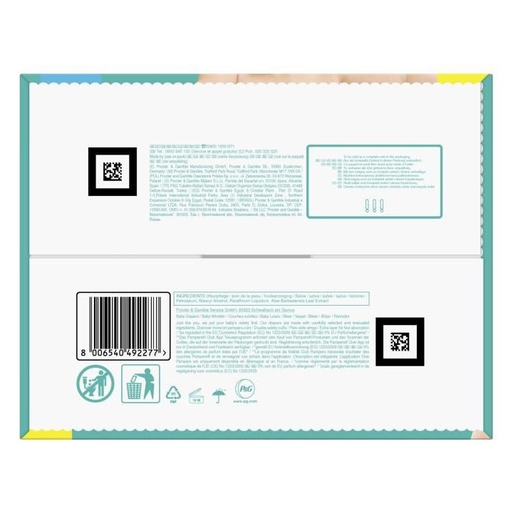 PAMPERS Baby-Dry Taille 5 - 78 Couches