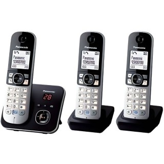 PANASONIC Téléphone résidentiel dect - TG6823 - Trio avec répondeu