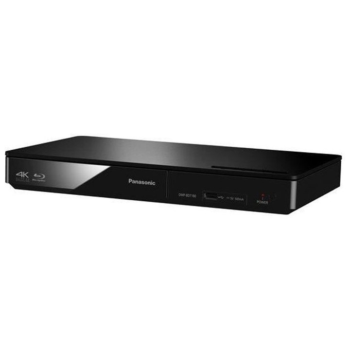 PANASONIC BDT180 - Lecteur Blu-Ray Disc 3D Full HD - HDMI, USB - Upsca
