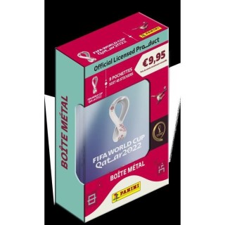 Boite métal pocket de 9 pochettes de 5 stickers de cartes a collectio