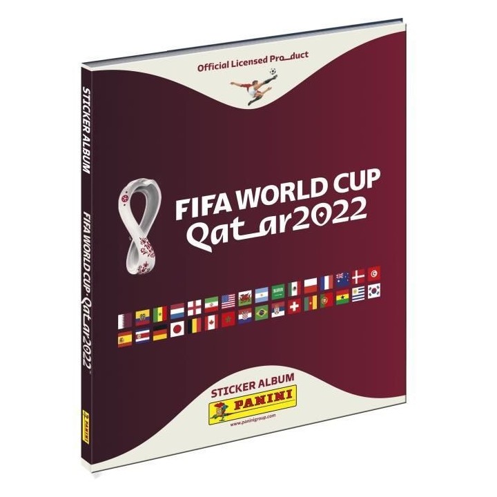 Album de cartes hard cover a collectionner PANINI - World cup 2022 - 6
