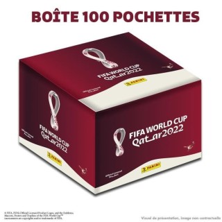 Boite de cartes de 100 pochettes a collectionner PANINI - World cup 20