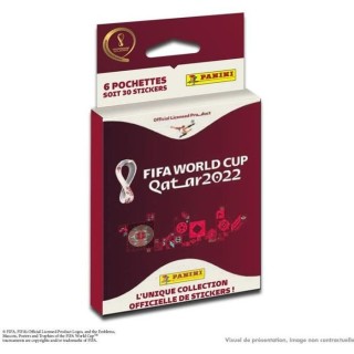 Cartes blister de 6 pochettes a collectionner PANINI - World cup Qatar
