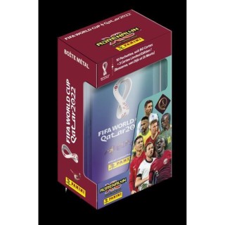 Boite métal de 10 pochettes + 3 cartes en édition limitée de cartes