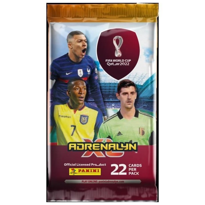 Pack de 22 cartes a collectionner PANINI - World Cup Qatar 2022