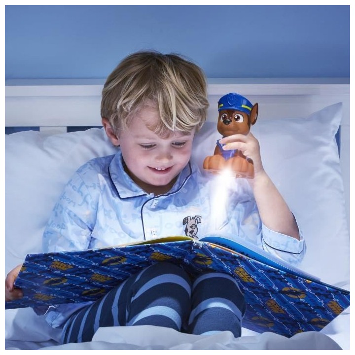 PAT' PATROUILLE Chase Veilleuse et lampe torche GoGlow Buddy
