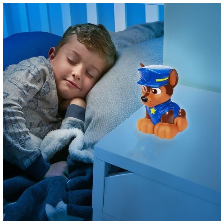 PAT' PATROUILLE Chase Veilleuse et lampe torche GoGlow Buddy