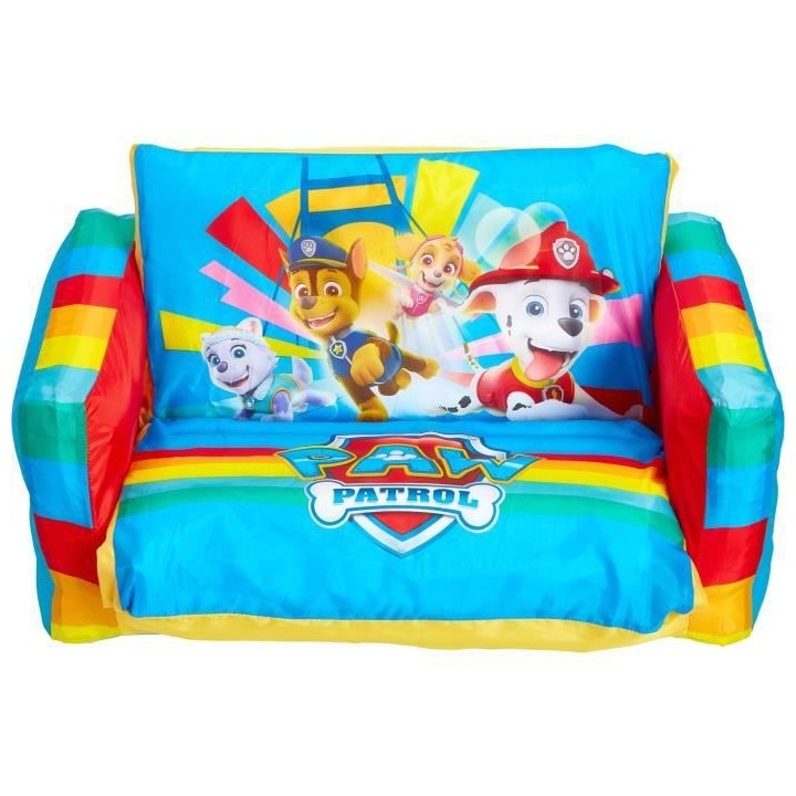 LA PAT PATROUILLE Mini canapé convertible - Canapé-lit gonflable pou