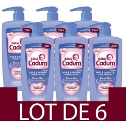 [Lot de 6] CADUM Bébé Bonne...