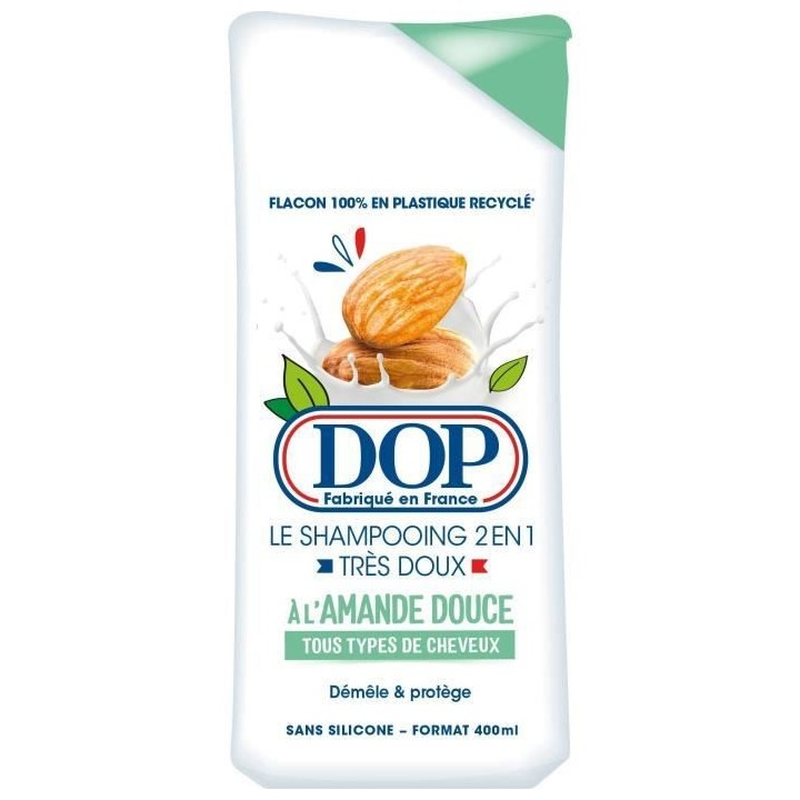 Shampooing Dop Tres Doux 2-en-1 Amande Douce 400 ml x12