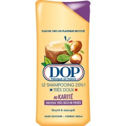 Shampooing Dop Cheveux tres secs Tres doux 2-en-1 Karité 400 ml x12