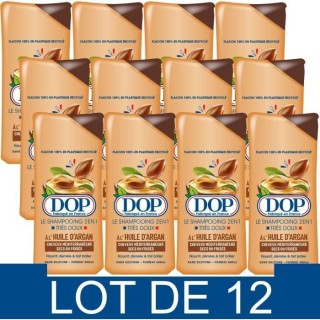 Shampooing Dop Cheveux secs ou frisés Tres doux 2-en-1 Huile d'Argan