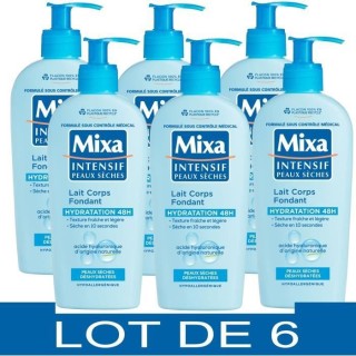 MIXA Intensif Lait corps fondant hydratation 48h - Peaux seches - 250
