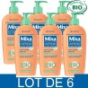 Lait Corps nutritif - MIXA Intensif - Peaux seches - Bio - 250 ml x6