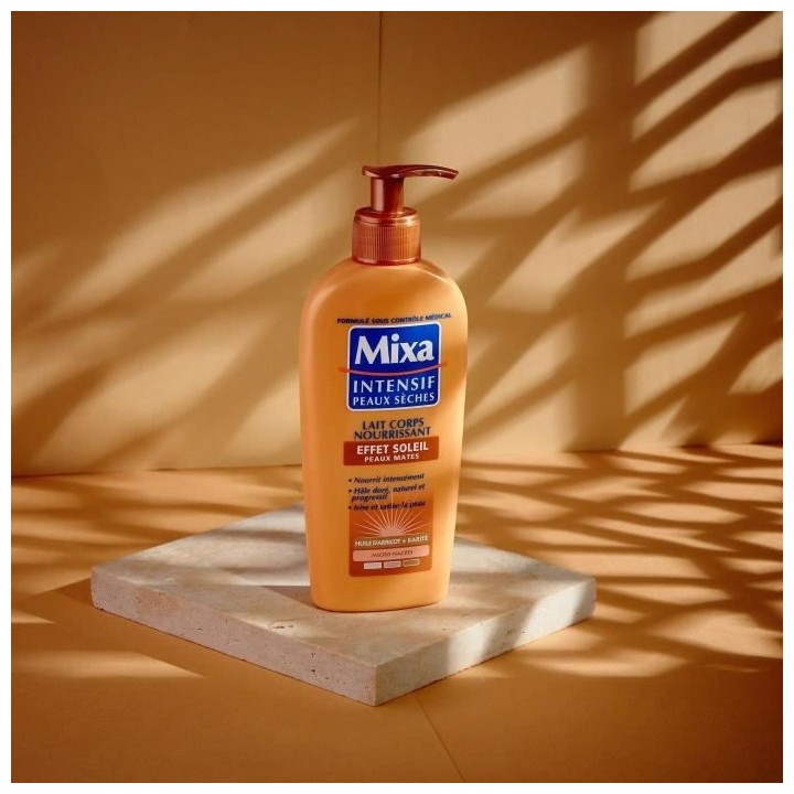 MIXA Lait corps autobronzant Intensif Peaux seches et peaux mates - 25