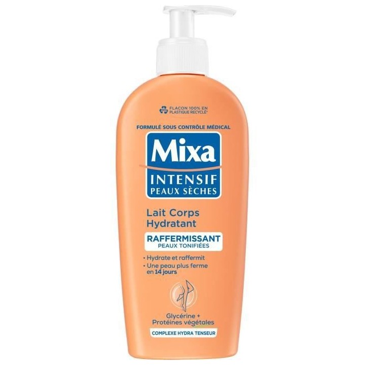 MIXA Intensif Lait corps hydratant raffermissant - Peaux seches - 250
