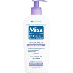 Baume apaisant corps - MIXA - Intensif - Atopiance - Peaux seches - 250 ml x6